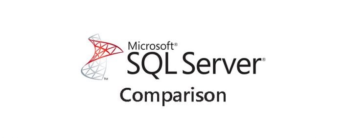 مقایسه نسخه های اس کیو ال سرور (SQL Server) + جدول